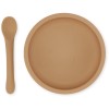 Silicone eetsetje - Bowl & spoon silicone set ferre